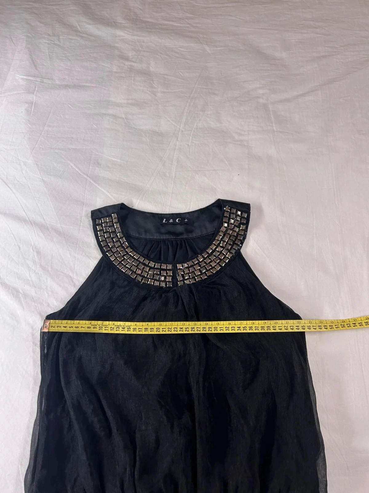 Top preto vintage l&c – photo 7